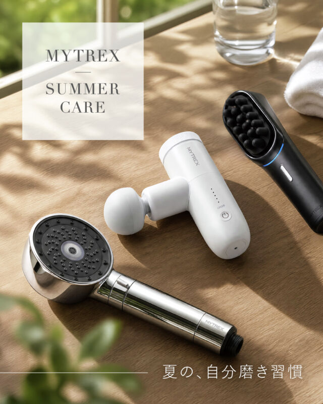 毎日、手軽に頭皮ケア。MYTREX EMS HEAD SPA PROをヘッドスパのプロに