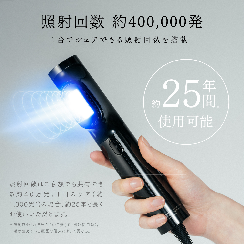 MYTREX MiRAY【新品】光美容器(脱毛＋肌ケア)メンズも対応可脱毛美肌ケア可