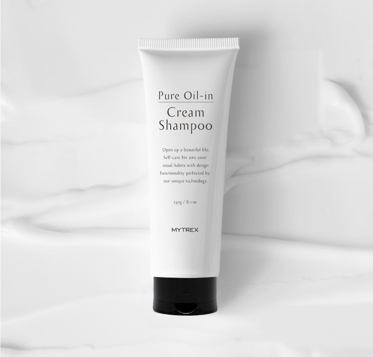 MYTREX Pure Oil-in Cream Shampoo – 自然のチカラで驚くほどの