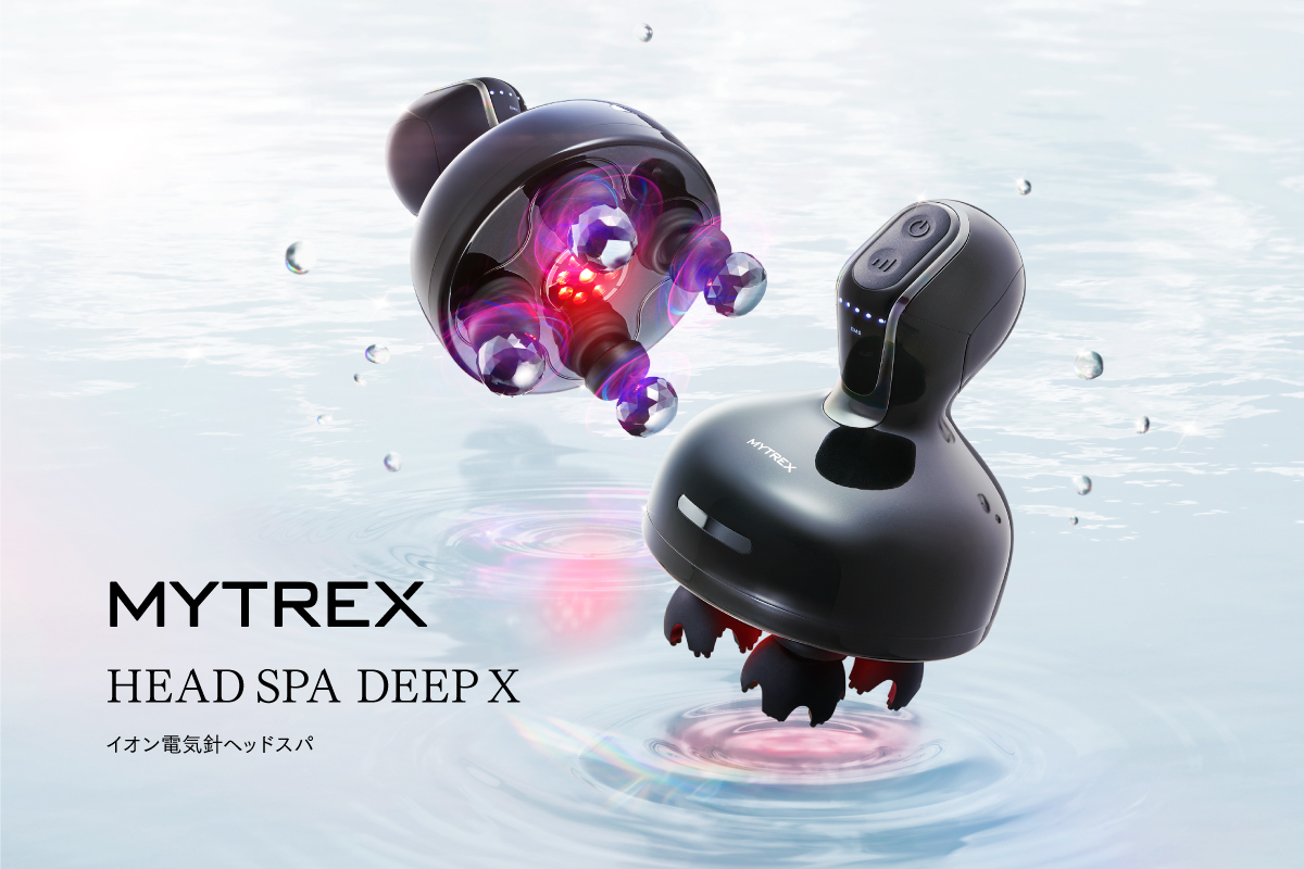 頭皮から顔まで全方位へのエンジングケアを叶える新発想のヘッドスパ「HEAD SPA DEEP X」