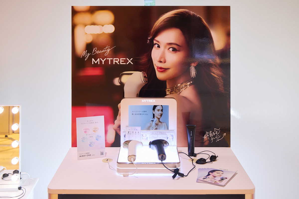 MYTREX 圧倒的な美と知性を備えた存在感で「未来の肌は、自分でつくる。」を体現。リン・チーリンさんがアンバサダー就任!